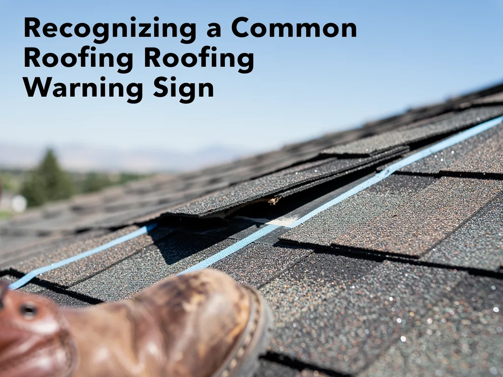 Recognizing a Common Roofing Warning Sign