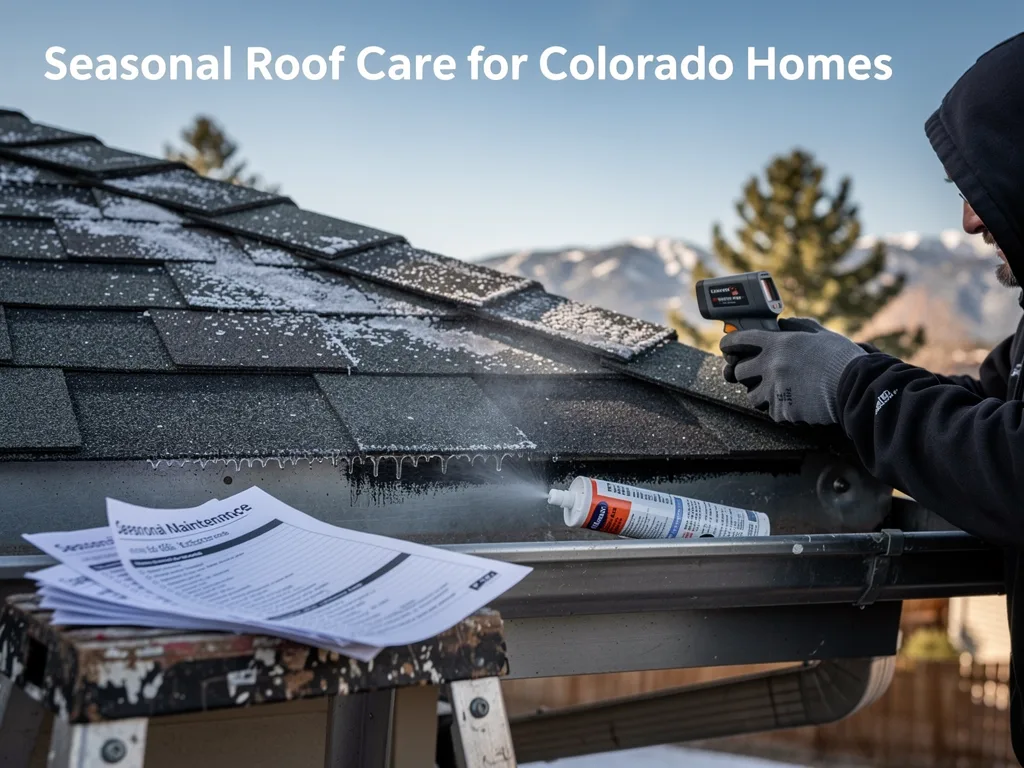 Seasonal Roof Care for Colorado Homes
